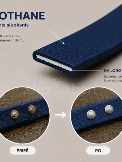 Biotano antkaklis DARK BLUE MAXI