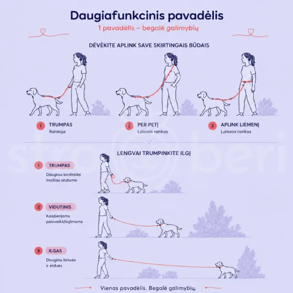 stroberi multi pavadelio naudojimo budai
