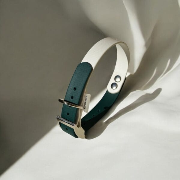 Dvispalvis biotano antkaklis