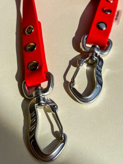 Tvirtas pavadėlis raudonas