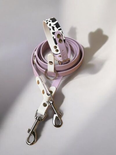 Biotano pavadėlis ir antkaklis MOO